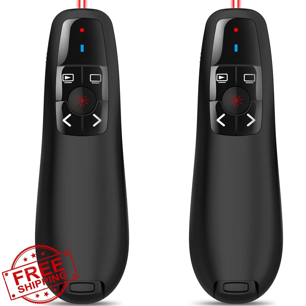 Zoxkoy Wireless Presentation Remote Clicker (2 Pack)