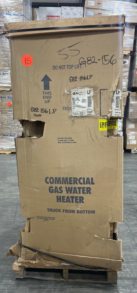 RHEEM UNIVERSAL Water Heater G82-156LP