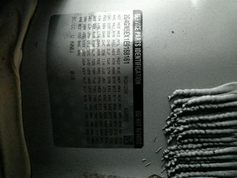 Driver Left Quarter Panel Fits 14-17 REGAL 104613740