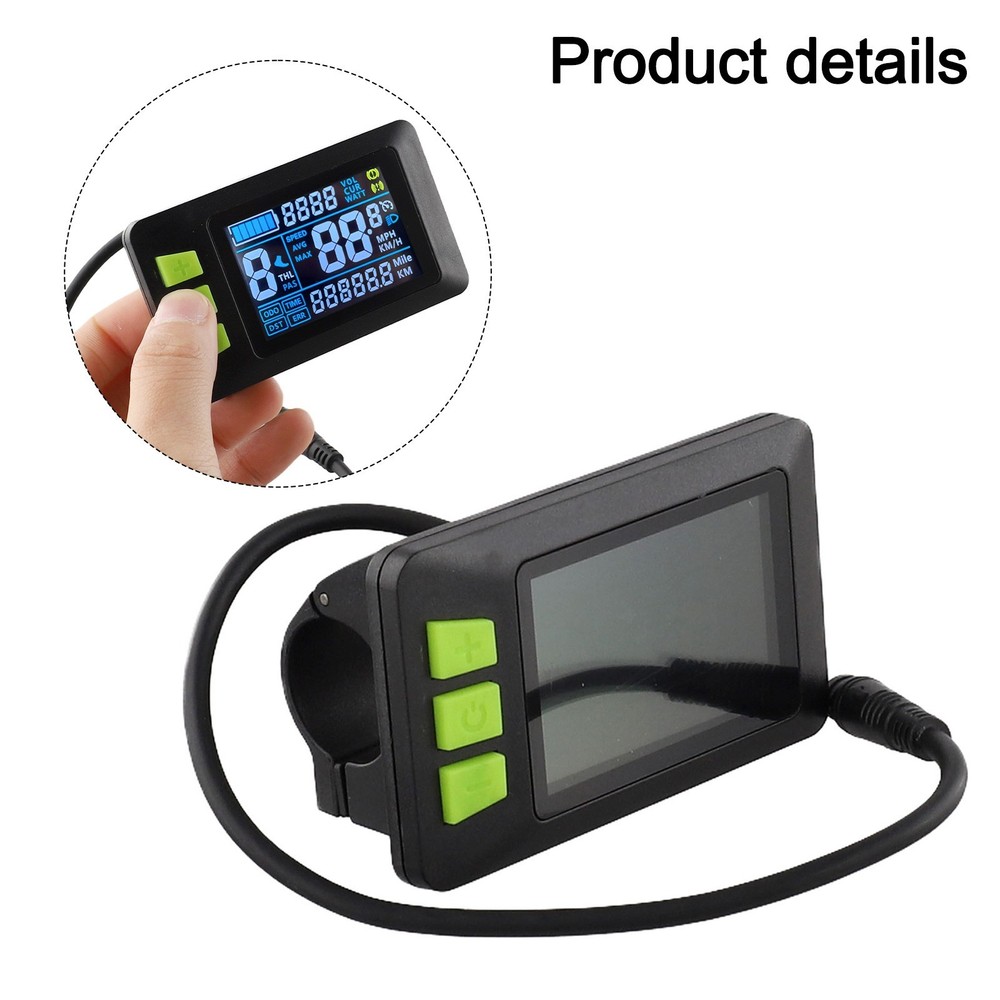 High Performance Electric Bicycle Color Screen Meter with Clear Data Output