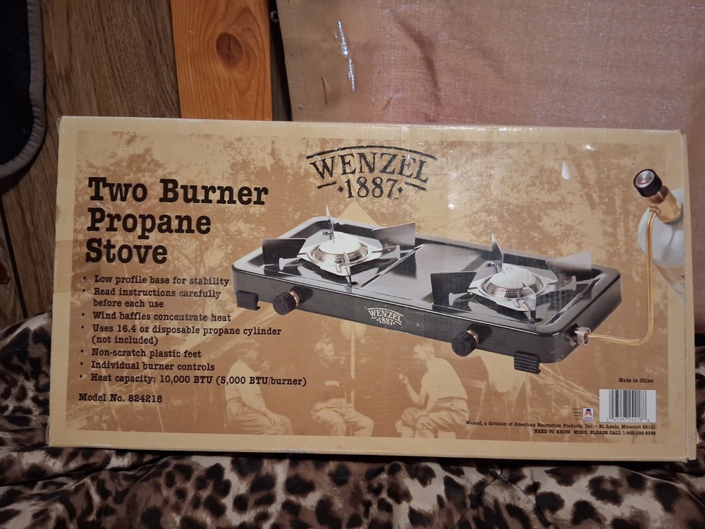 Wenzel Two Burner Propane Stove