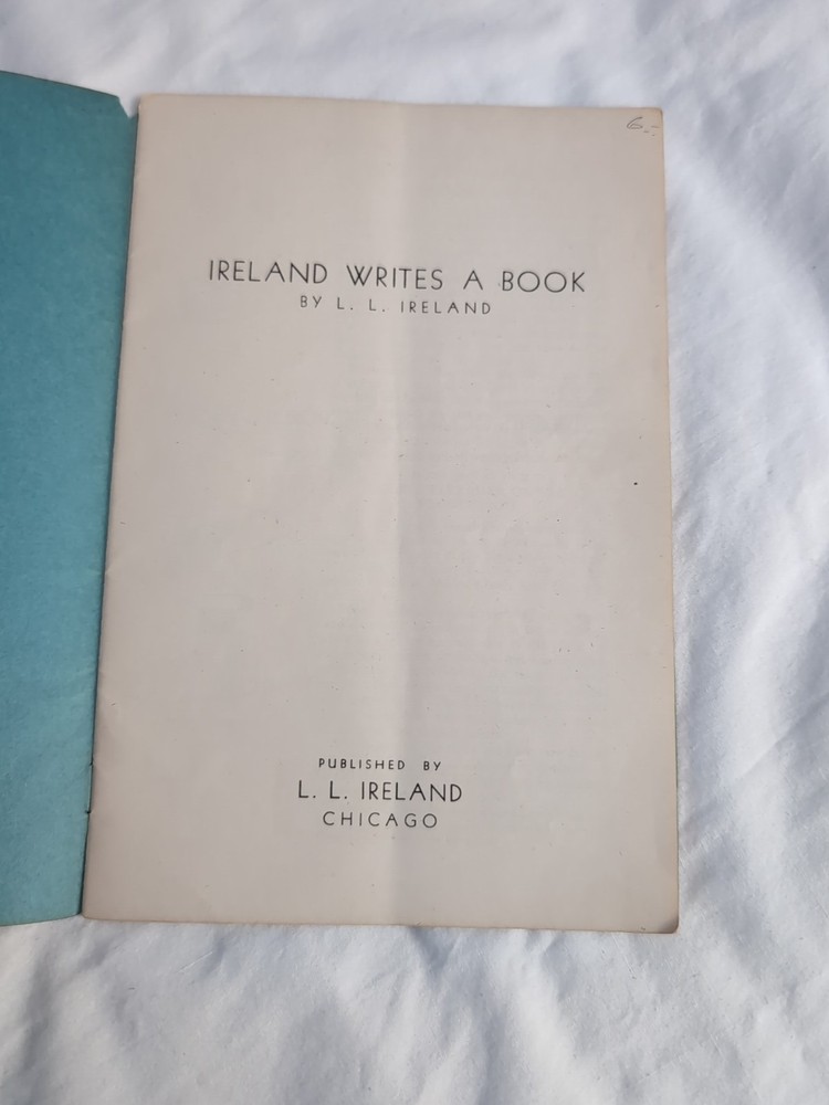 Ireland Writes A Book Original Magic Effects