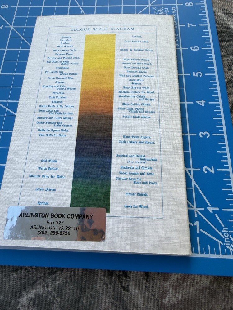 1978 Hardening & Tempering Engineers Tools Metal Forge Illus 47 pp.
