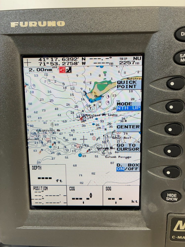 Furuno RDP-148 NavNet VX2 7" CMAP NT MAX FishFinder Radar GPS Chartplotter