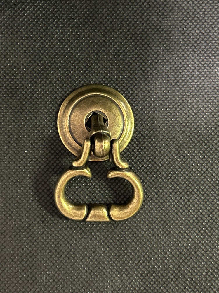 (5 Pack) Colonial Single Post Pull Antique Brass