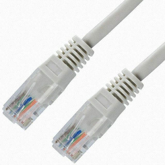 3 Pack Lot - 7ft CAT6A Ethernet Network LAN Router Patch Cable Cord Wire Gray