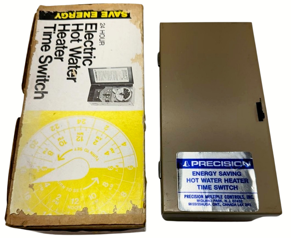Precision CD 104-20 Electric Hot Water Heater Timer Switch Enclosure Only