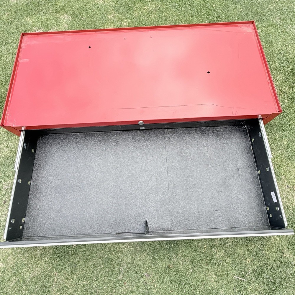 Craftsman 1 Single Drawer Mid Intermediate Middle Riser Tool Box Chest Red