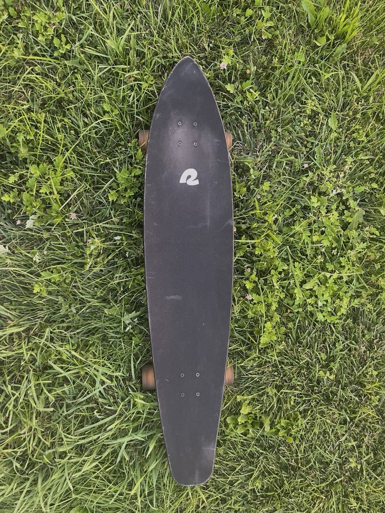 Customized Retrospec Longboard - Sunset over ocean - Hand-painted - Used
