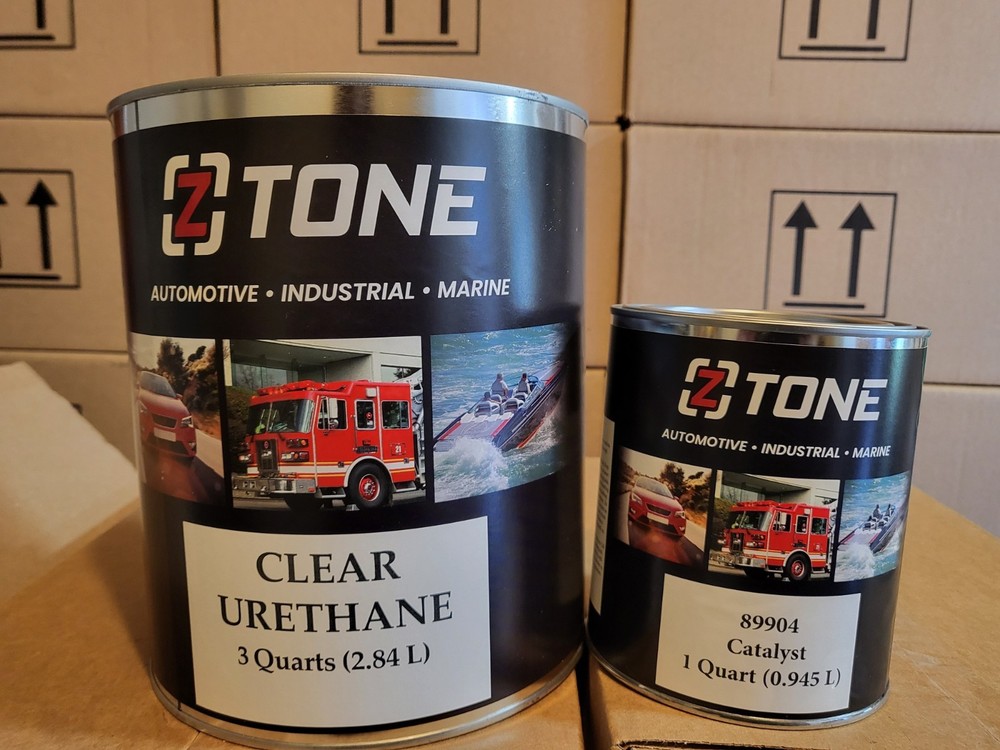 Spray Urethane Clear Coat 1 Gallon Kit