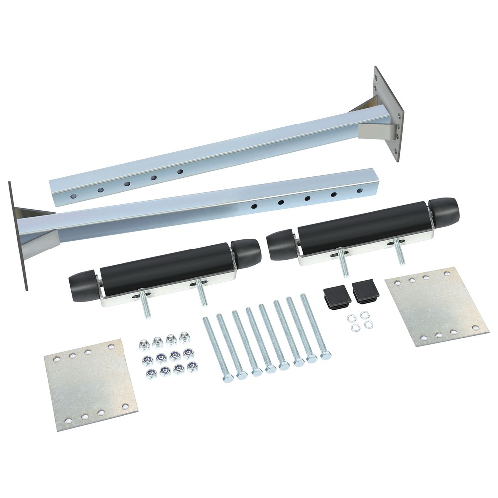 Universal 2 Pack Steel Boat Trailer Pontoon Roller Guide-On Guide On Post