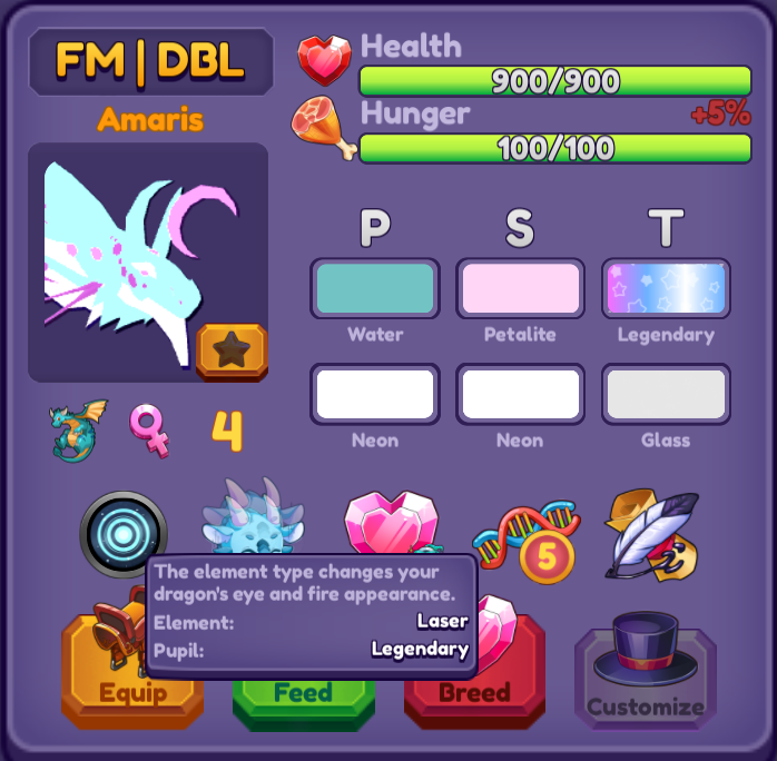Amaris | Dragon Adventures | DA | Roblox