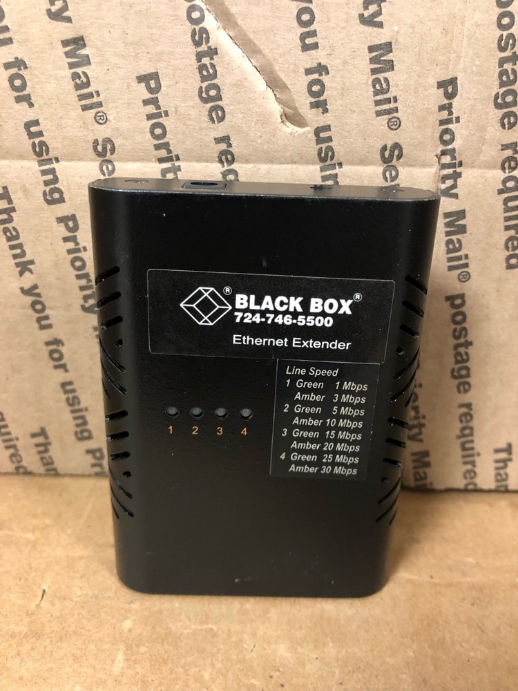 Black Box Ethernet Extender LB300A-R2 W/AC-ADAPTER