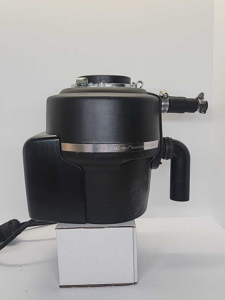 InSinkErator Evolution Series Pro 1000LP Disposal, 1HP w/Cord - Black Pre owned