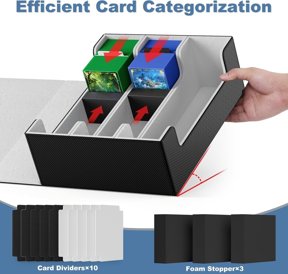 Protective Commander Deck Box for Sport Cards