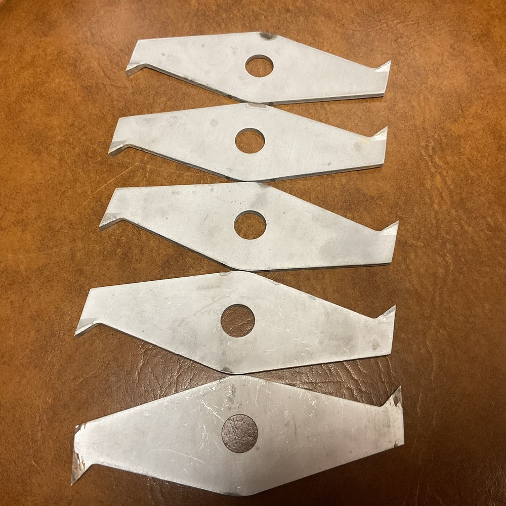 5 Replacement Craftsmen DADO Chipper Blades. 1 Different.