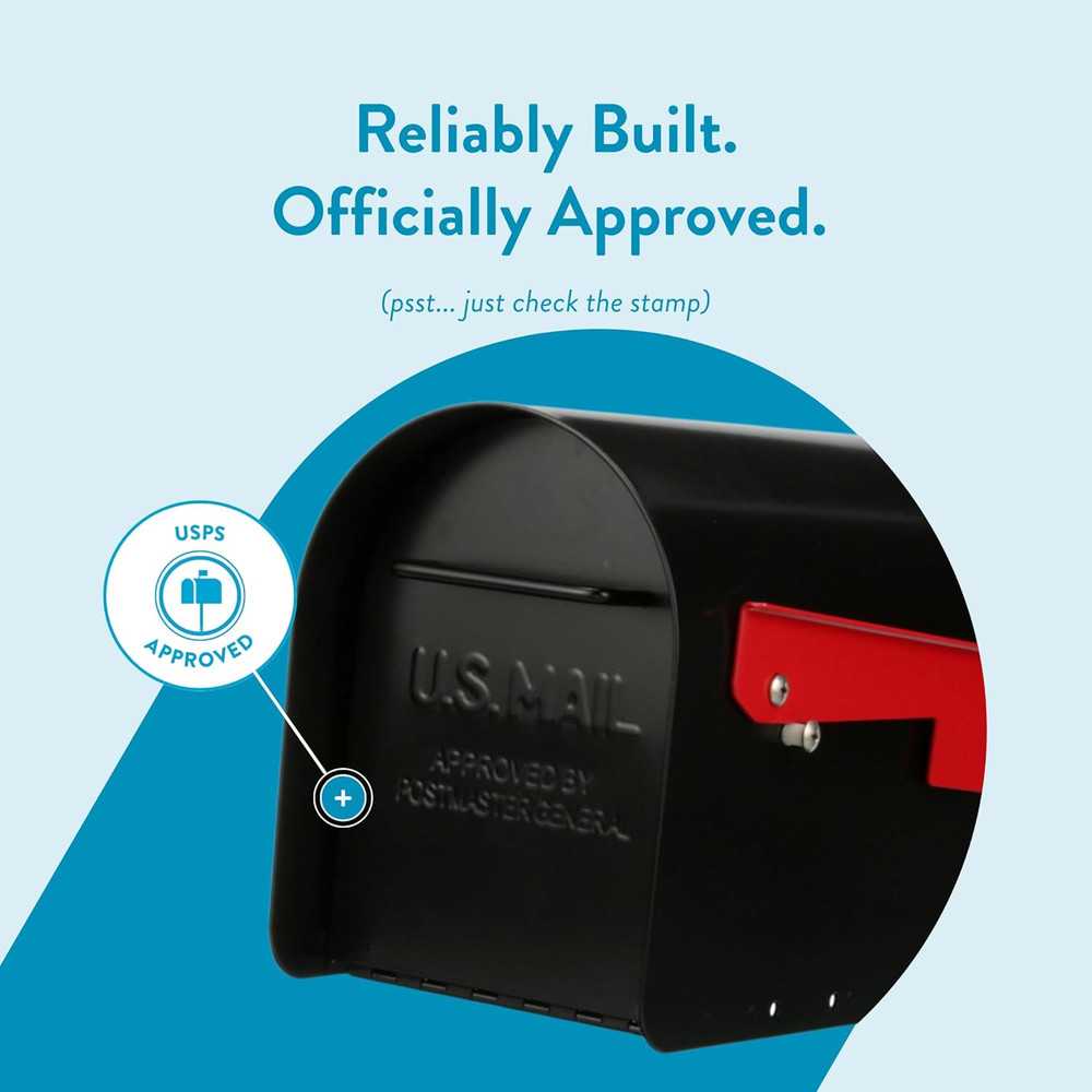 Ironside Large Capacity Galvanized Steel Black, Post-Mo