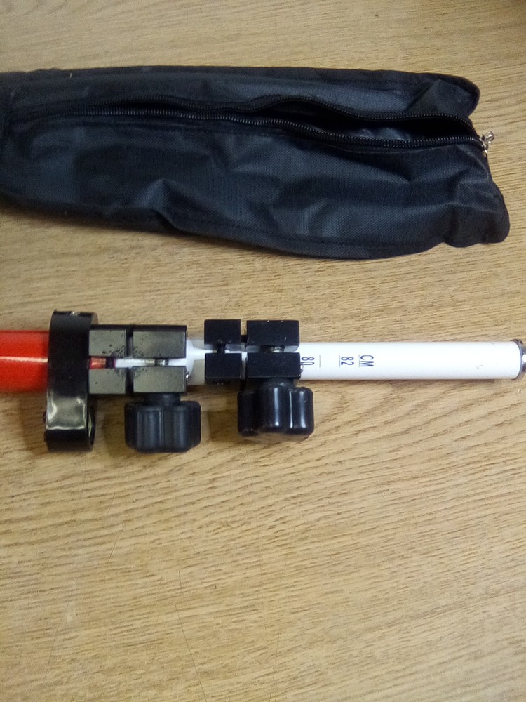 Mini Prism Pole 5.1Ft W/Case