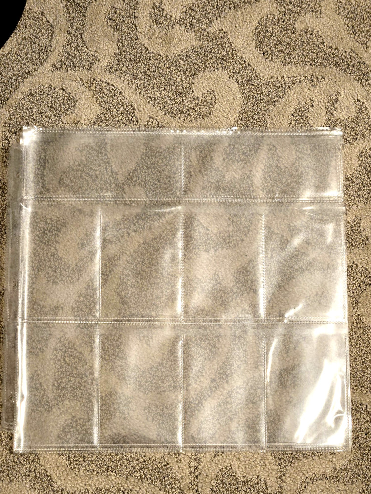 Creative Memories Accessory Binder Sticker Protectors 19 sheets 4 Styles