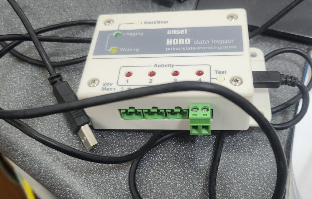 Onset HOBO UX120-017 Data Logger 4-Channel Pulse input with USB Cable