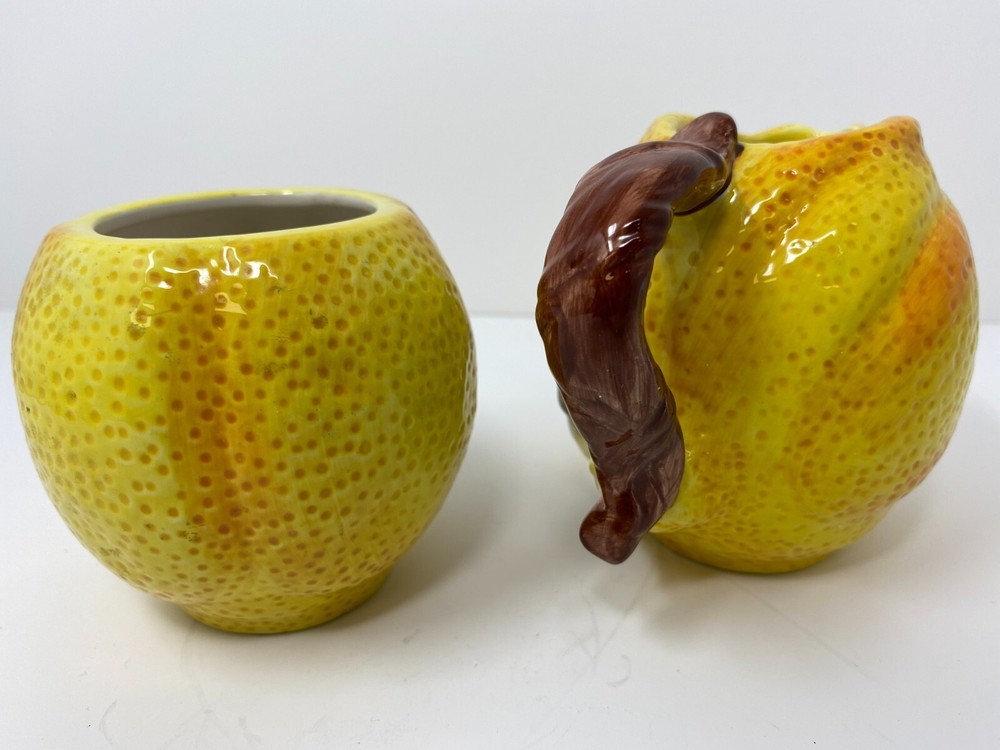 Tabletops Gallery Lemone Creamer & Cup