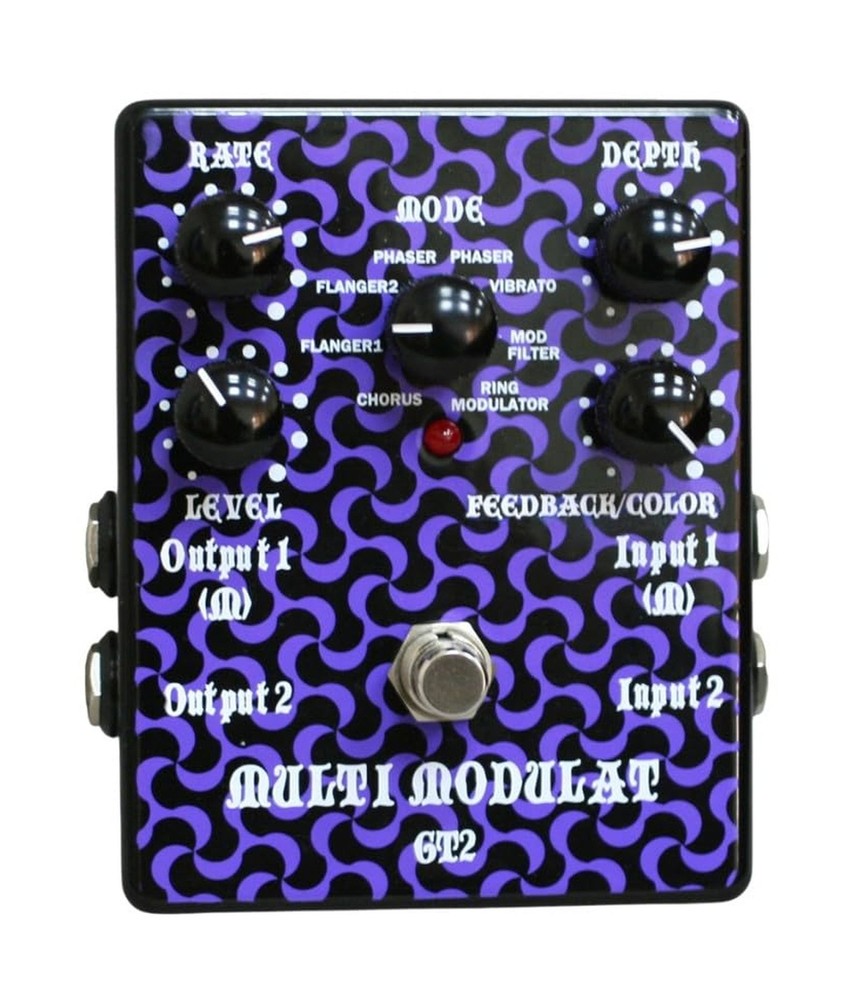 GT2 Multi-Modulation Guitar Effects Pedal -8 Modulation Modes including speci...