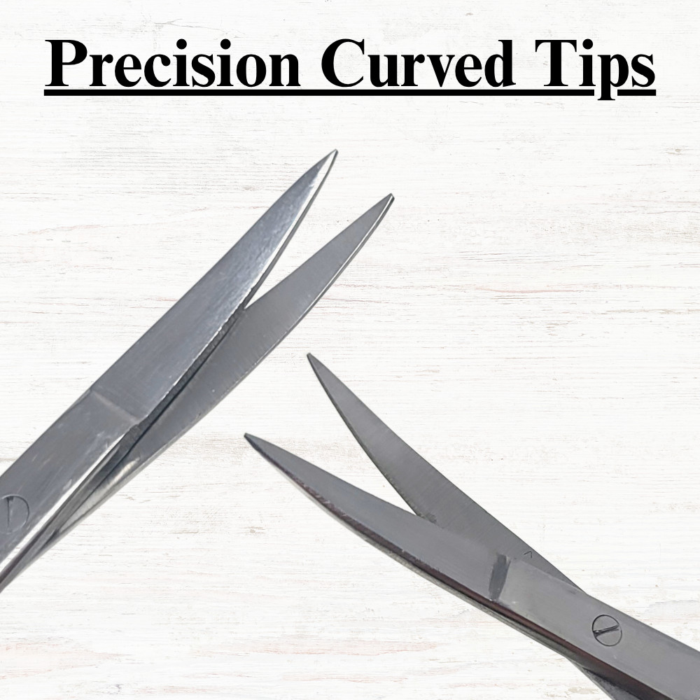 Stainless Steel IRIS Lab Scissors 4.5" for Dissection Study & Science Use