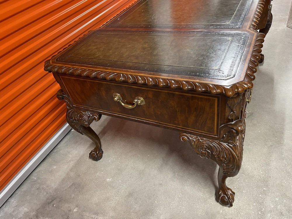 Maitland Smith Leather Top Desk - Read Description