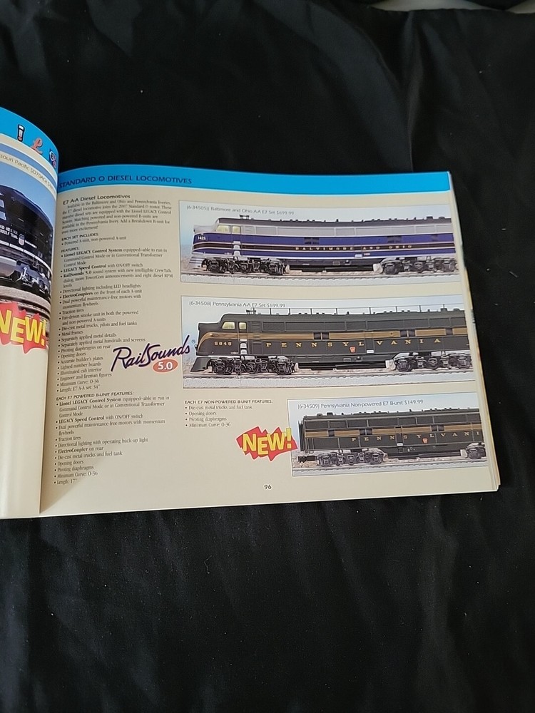 Lionel 2007 Train Catalog Volume 1