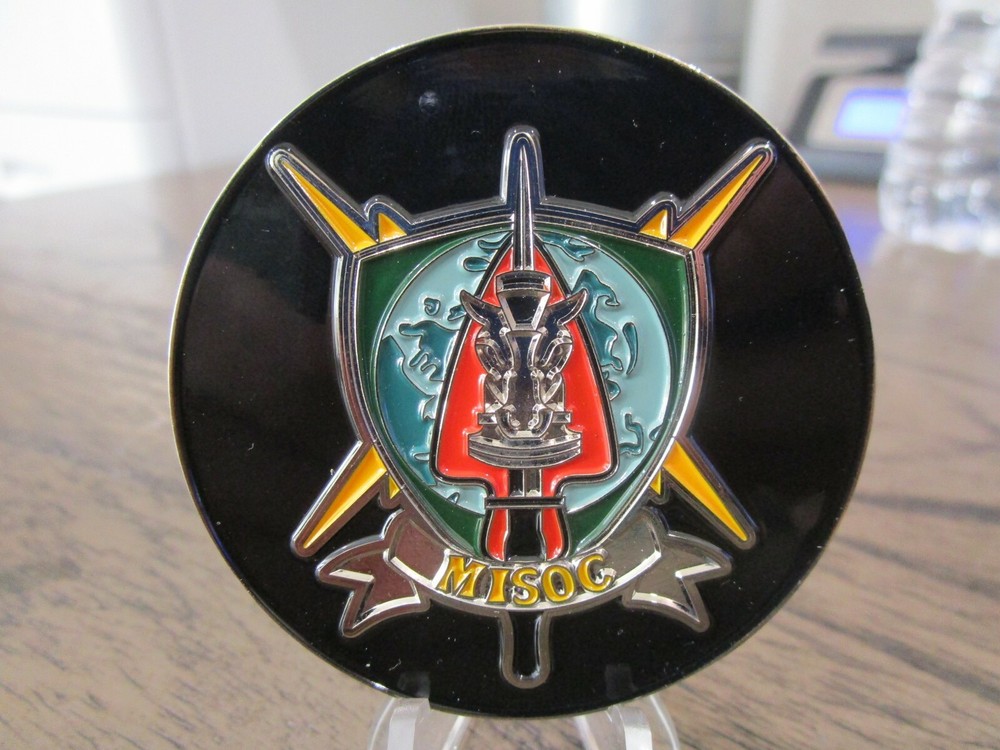 MISOC Military Information Support Command PSYOPS SOCOM Army Challenge Coin