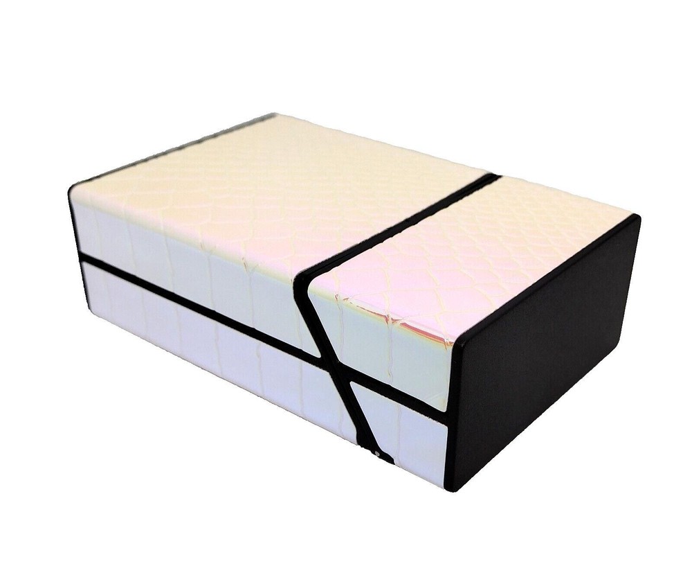 Fujima Iridescent Textured Design Style #12 Push Open King Size Cigarette Case