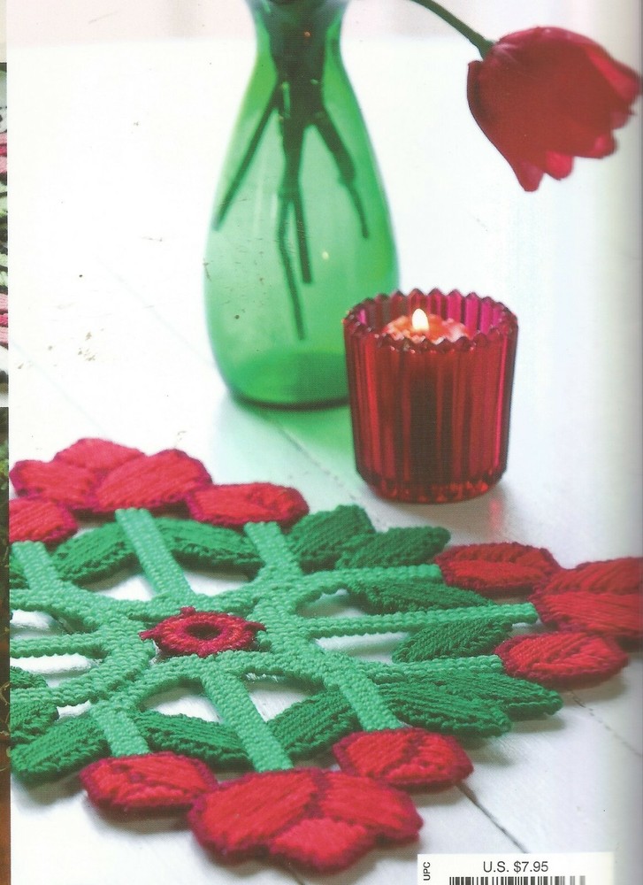Plastic Canvas Patterns Decorative Doilies 5 Styles Annies Attic E74