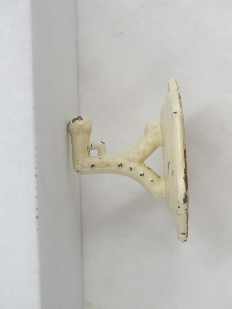 4 Vintage Stick on, Glue on Hooks