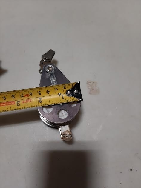 Marine / boat pulleys (2) Schaefer & Main