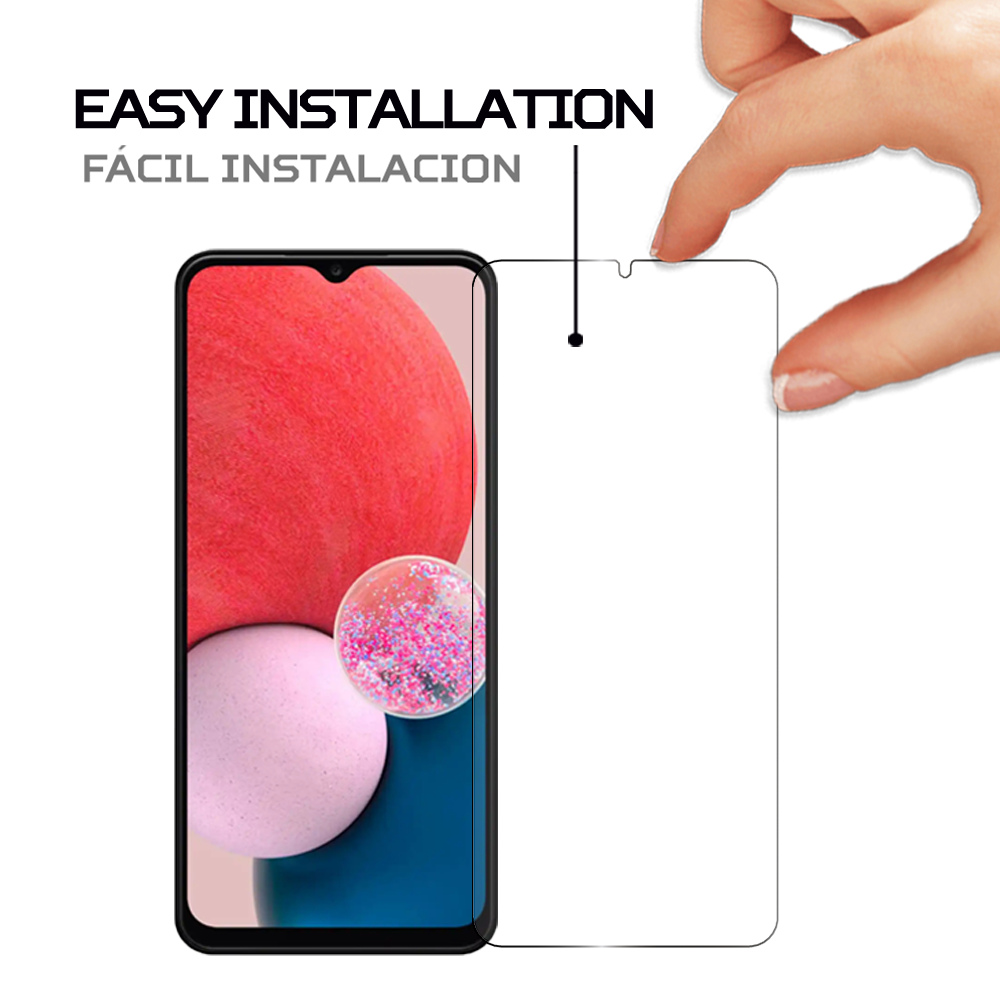 FOR SAMSUNG Galaxy A01 Clear-TEMPERED GLASS SCREEN PROTECTOR ,Case Friendly