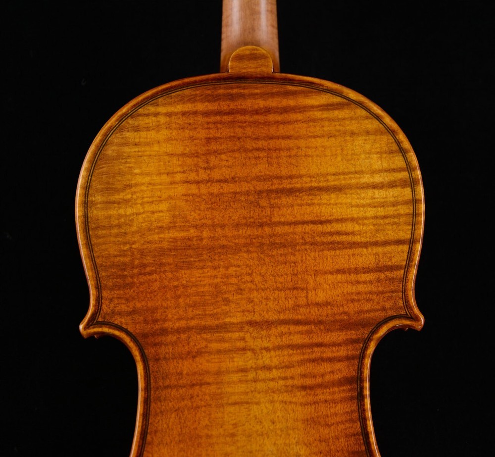 Nicely Hand Made 1/2 Violin 1-PC Back Loud Tone