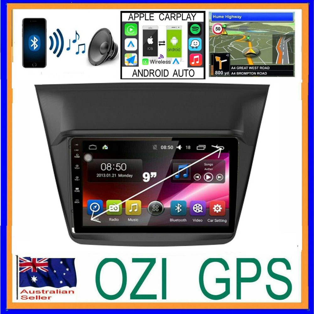 MITSUBISHI TRITON 2007-2009  GPS CARPLAY ANDROID AUTO CAMERA ODB DAB+ TPMS DVR