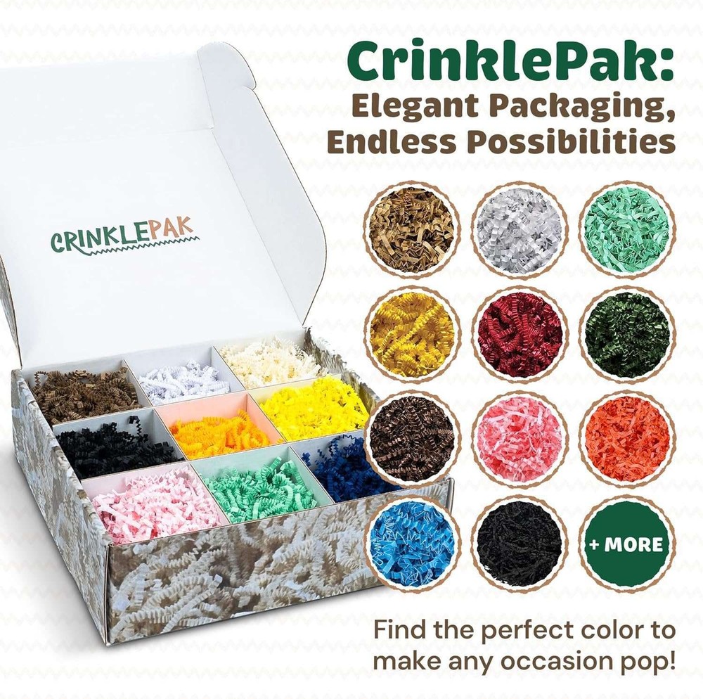 10 LB Kraft Crinkle Paper