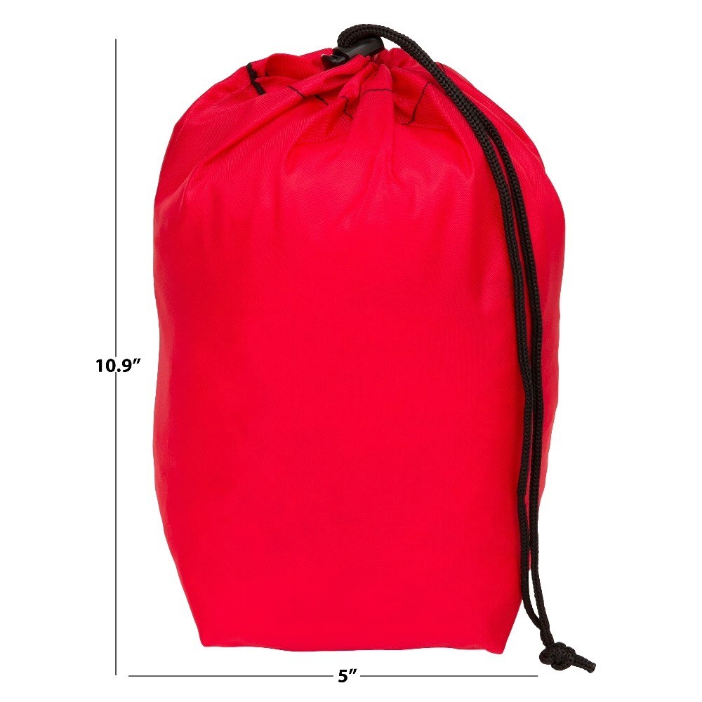 Ditty Bag 3 Pack Stuff Bag, 16.2 L, Assorted, Unisex, Drawstring Closure, New,
