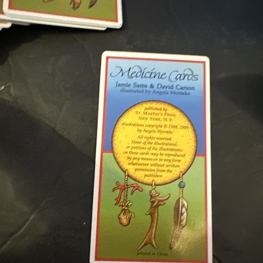 Medicine Cards By Jamie Same & David Carson, 1988