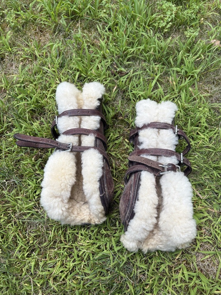 Dover fleece lined Open front boots XL