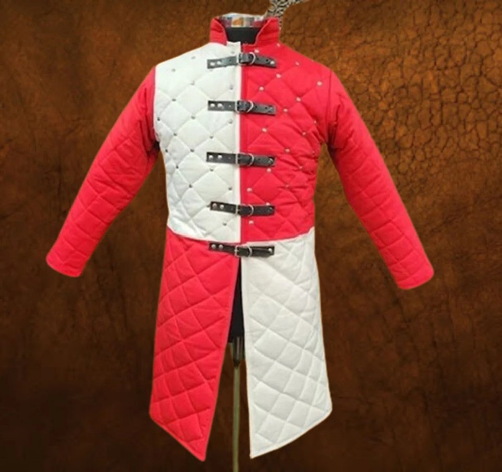 Medieval Two-Color Gambeson – Authentic Armor for SCA & LARP