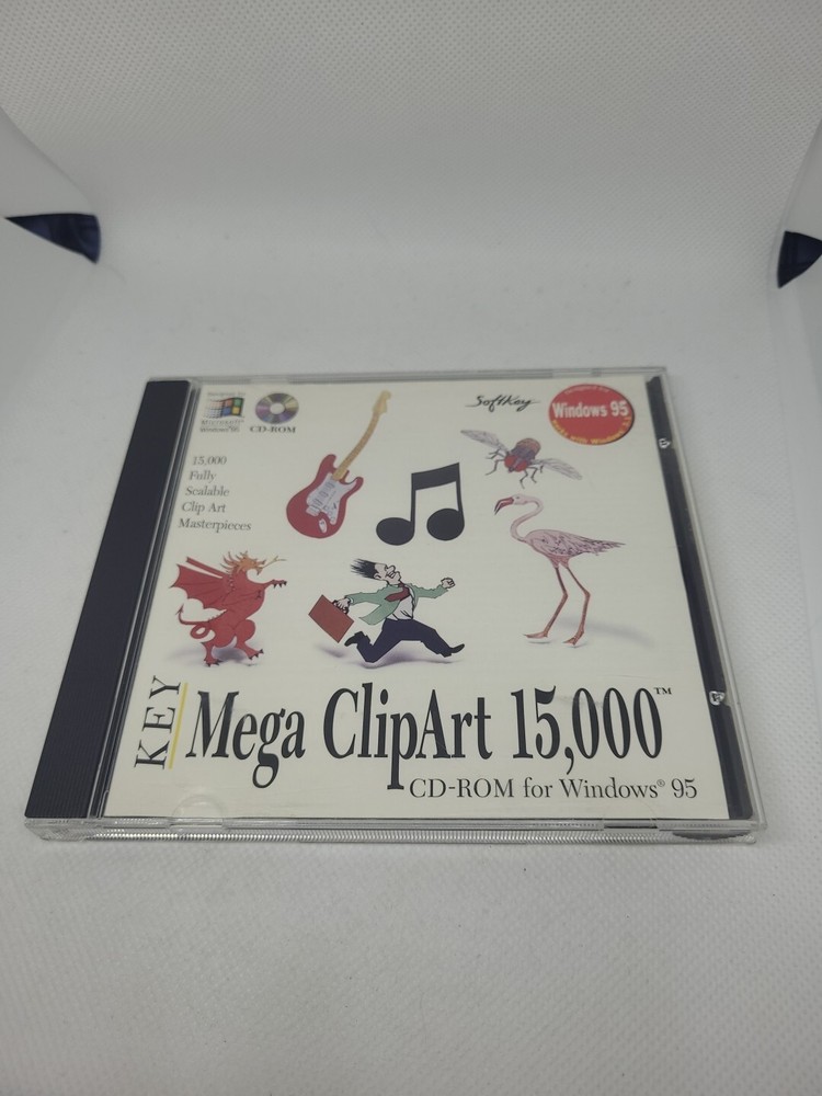 Key Mega Clip Art 15,000 PC Software