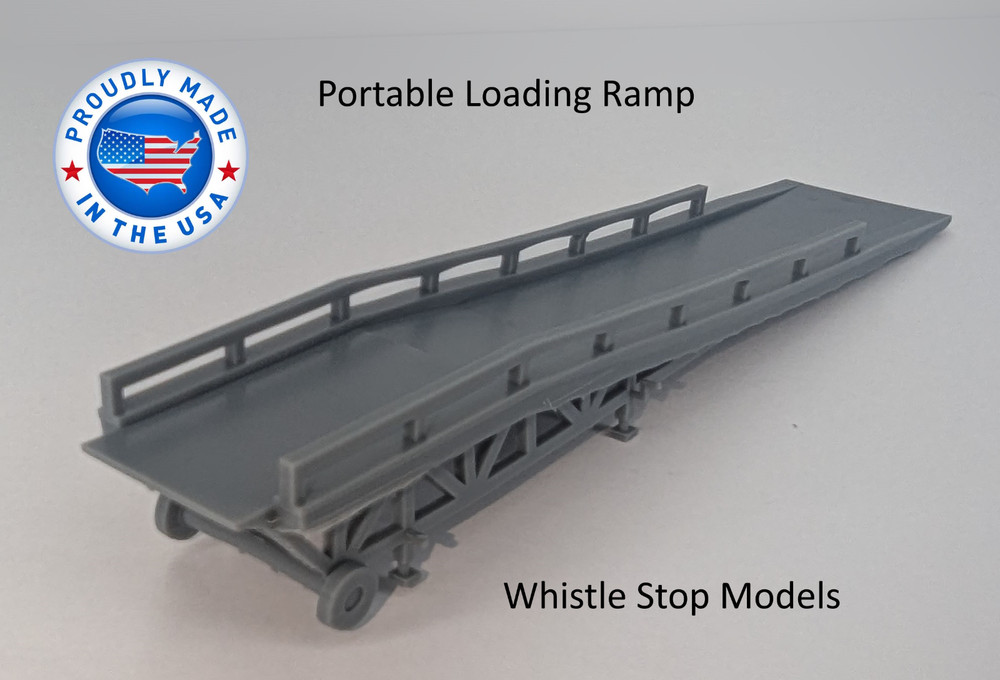 N Scale Portable Truck Loading Ramp