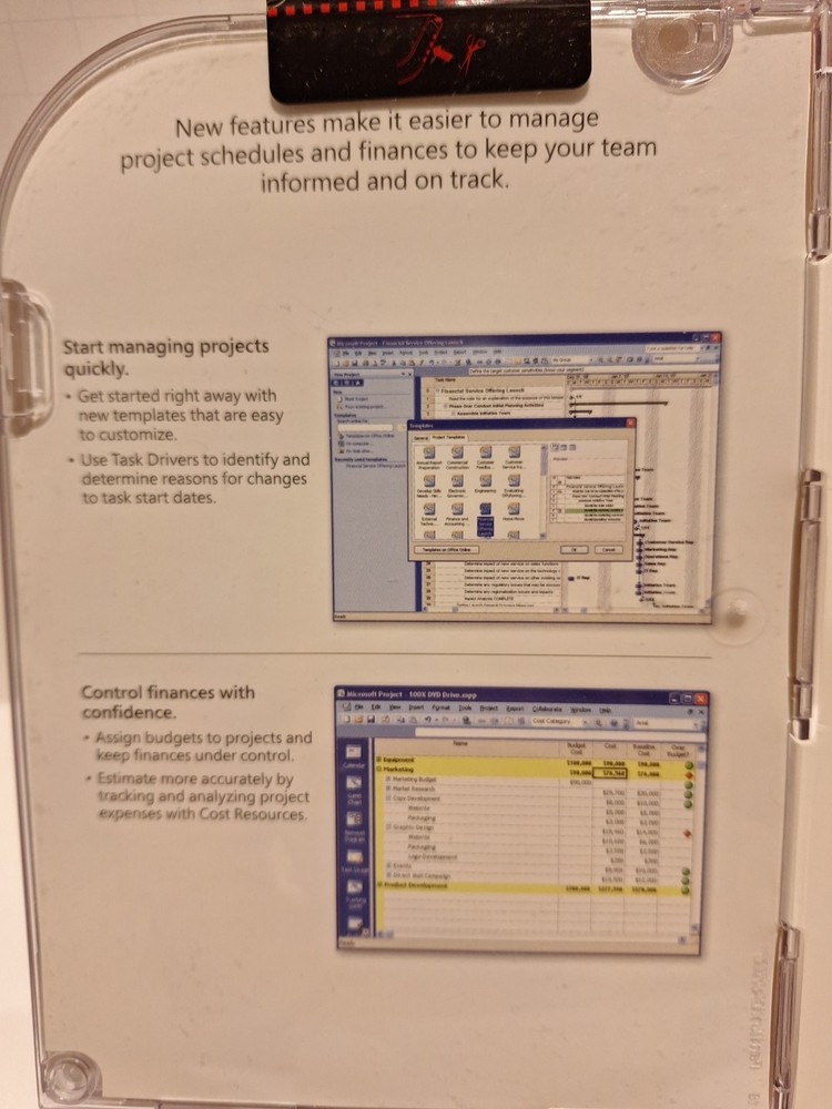 Genuine Microsoft Office Project Standard 2007 Academic Read Desc See Pics