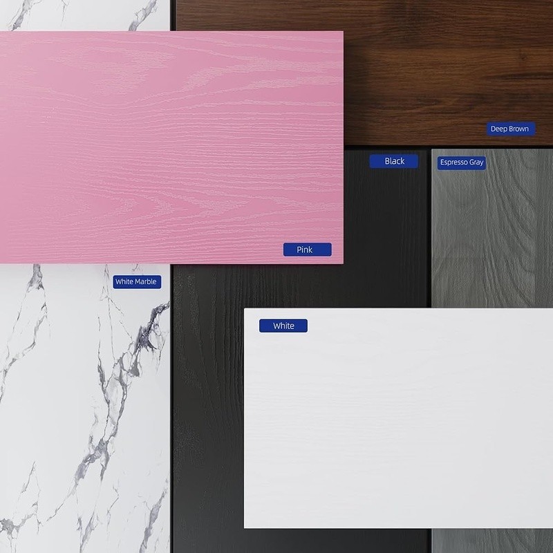 Compact Computer Desk W/ 2 Fabric Drawers Small Space Solution Home Office New