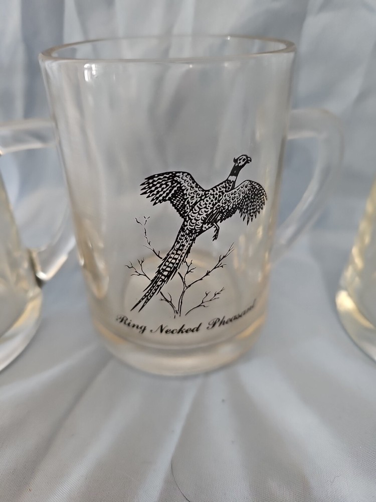 Tankard Beverage Set Fowl Game Birds