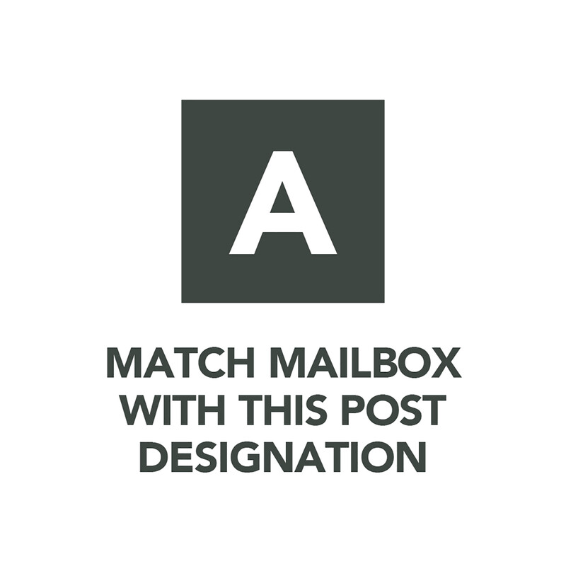 Gibraltar E1100B00 Mailboxes Elite Medium Capacity Galvanized Steel Black