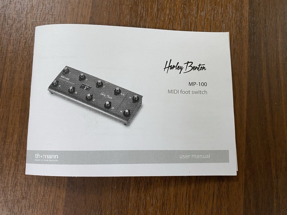 Harley Benton MP-100 Midi Foot Controller