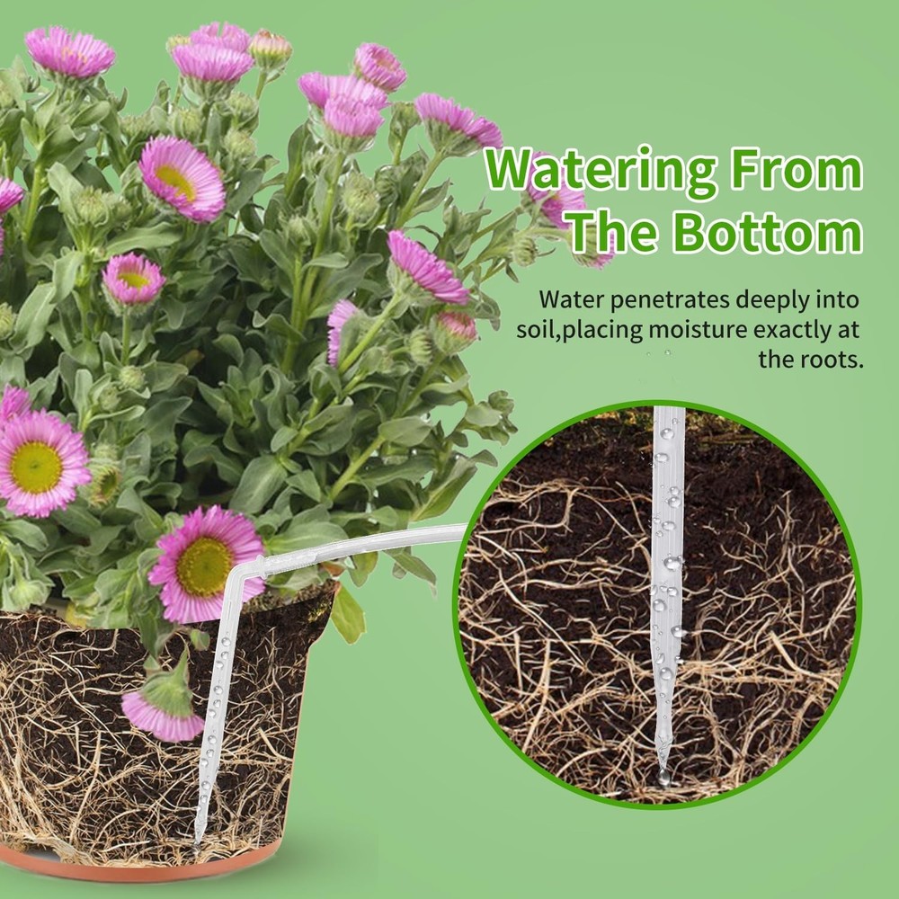 Automatic Plant Waterer Indoor | Drip Irrigation System with LED Display, Sel...